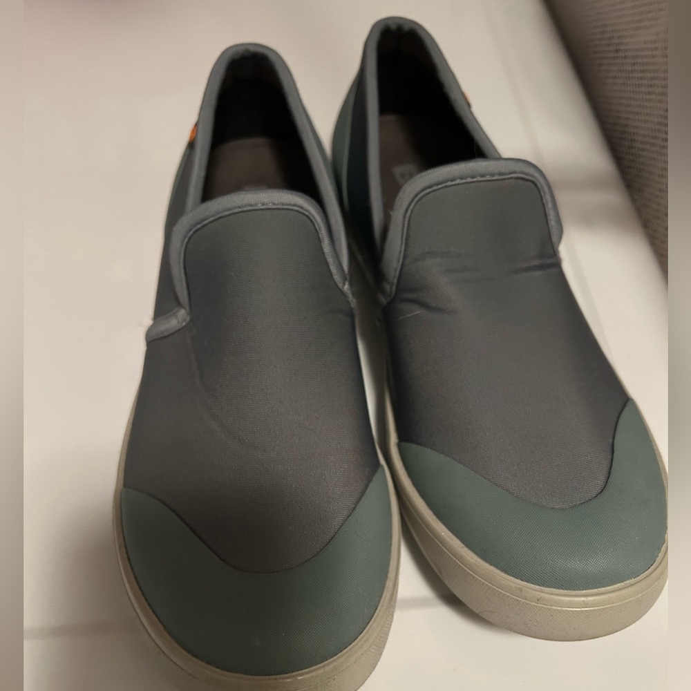 Gray-Blue Bogs Loafers size 7